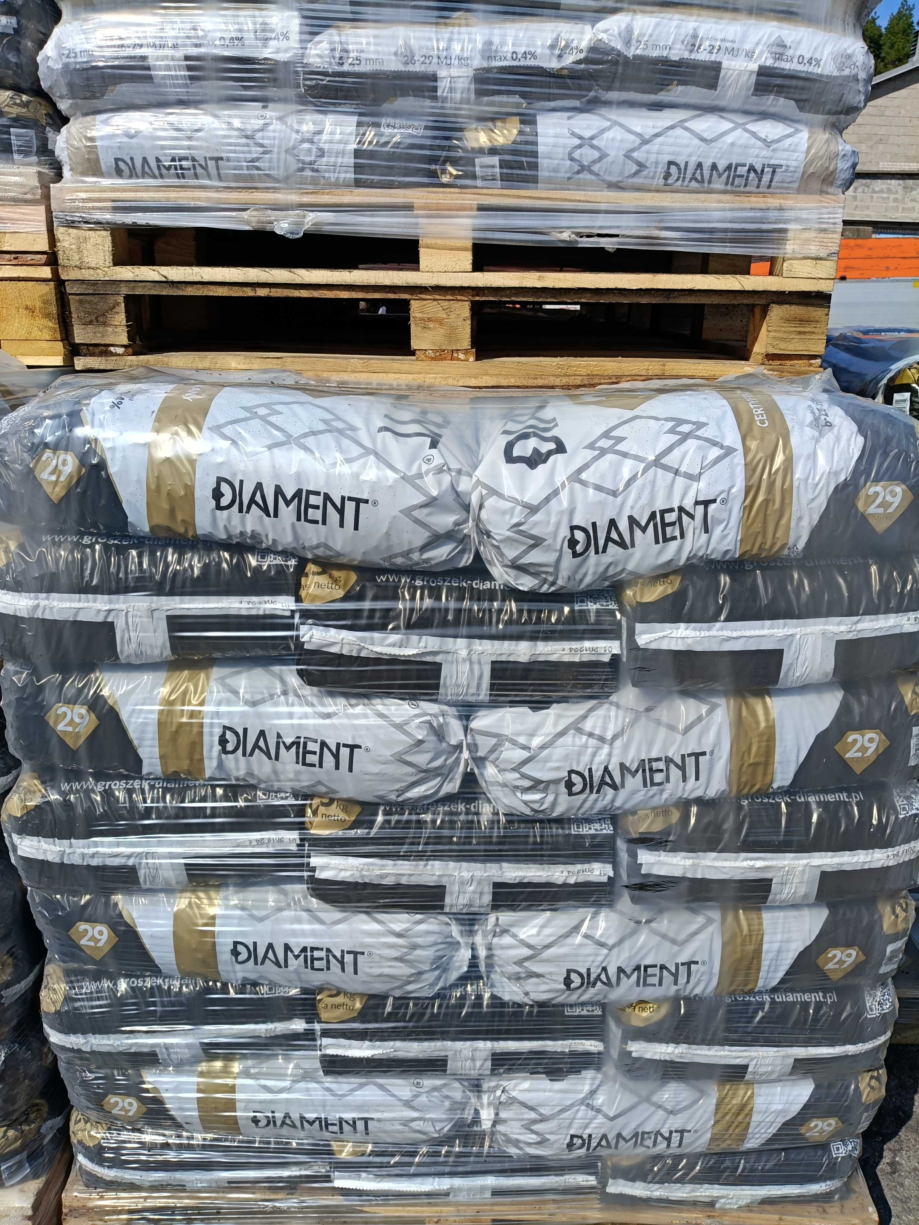 Węgiel groszek, ekogroszek diament 29MJ
