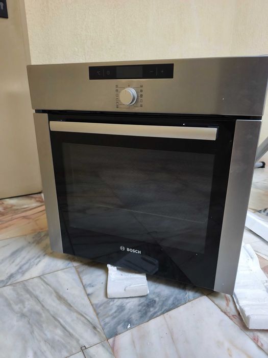 Forno Pirolítico Bosch de Aço Inoxidável Multifuncional 60cm