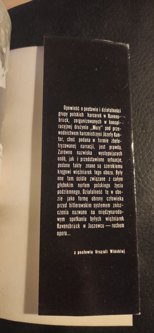 "Mury w Ravensbrück" Danuta Brzosko- Mędryk
