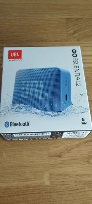 Nowy Przenośny głośnik Bluetooth JBL GO Essential 2 niebieski