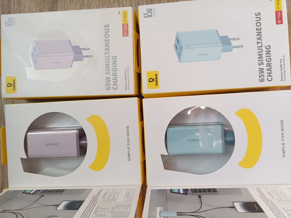 быстрий  заряткий 67w Baseus GaN6