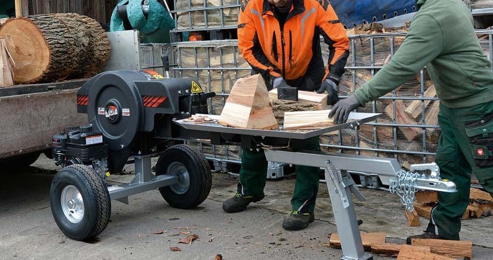 Łuparka kinetyczna o nacisku 35t bardzo wydajna, wynajem