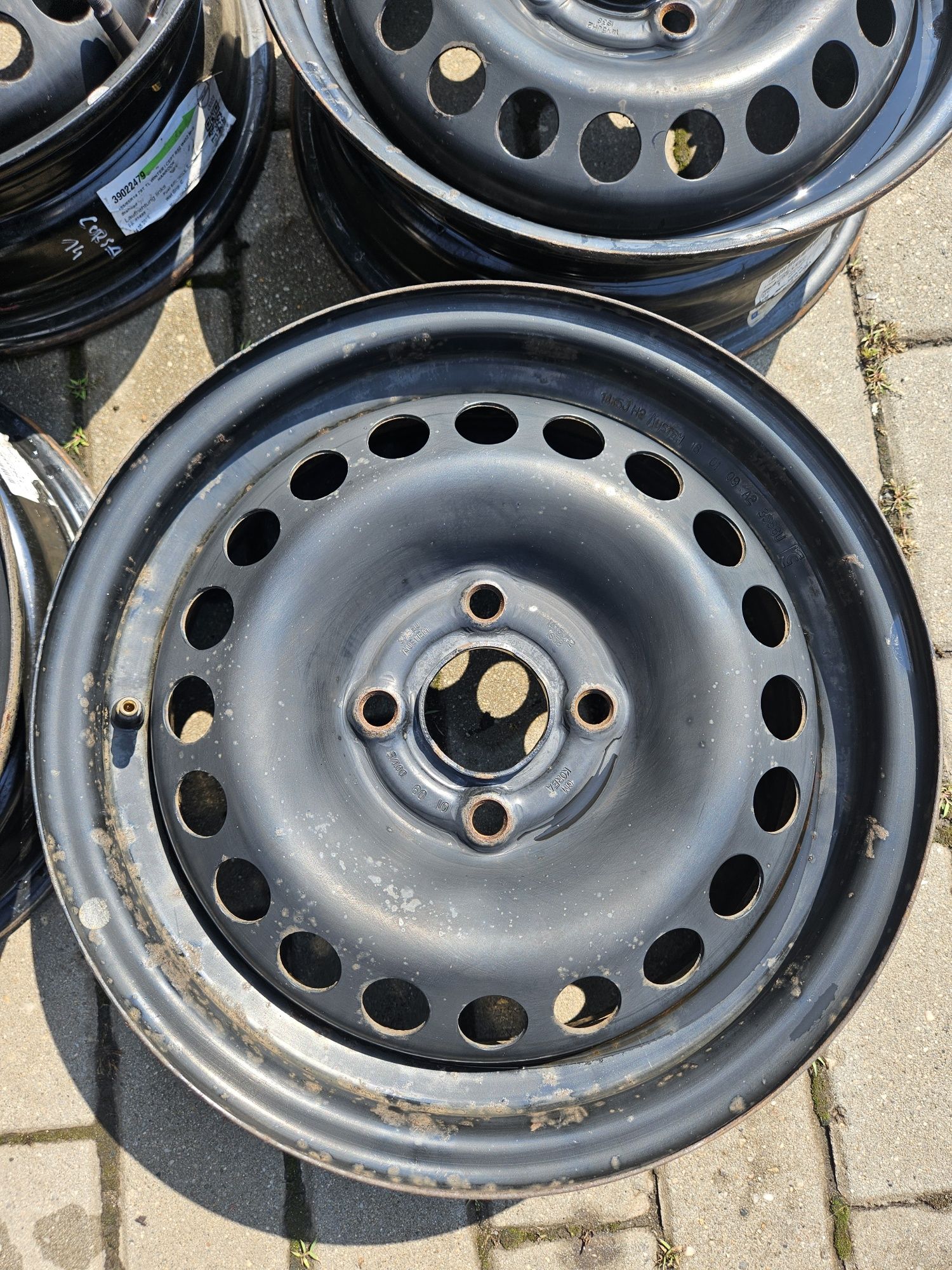 14 4x100 Felgi stalowe Opel Corsa