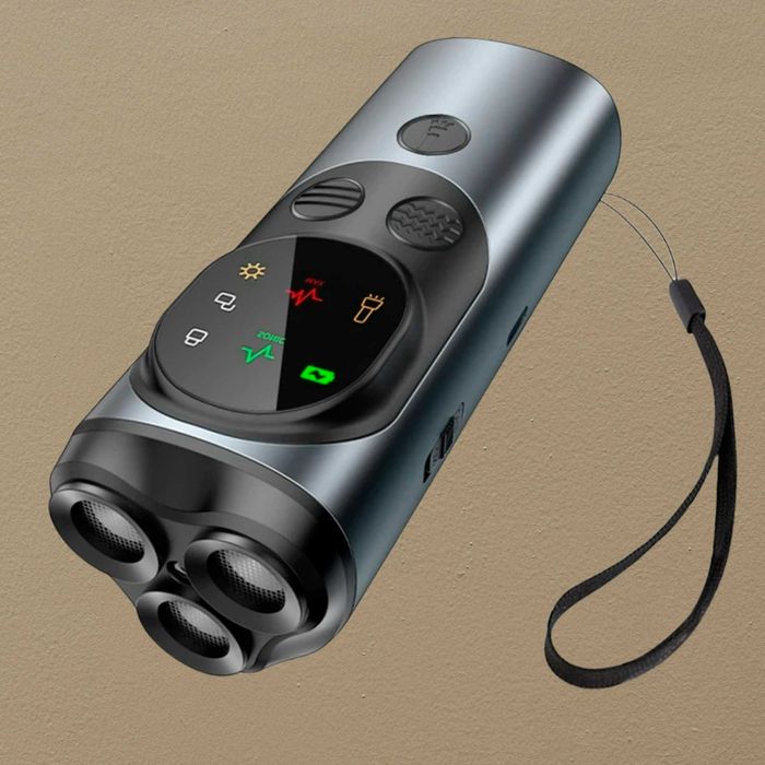 Відлякувач собак с LED Фонариком, тренер собак, отпугиватель собак