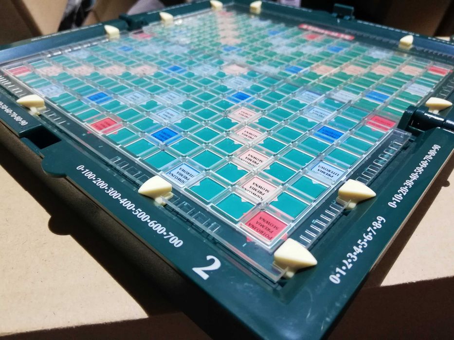 Scrabble Travel 52495 Unikat wyd. Mattel PL Walizkowa z org. pudełkiem