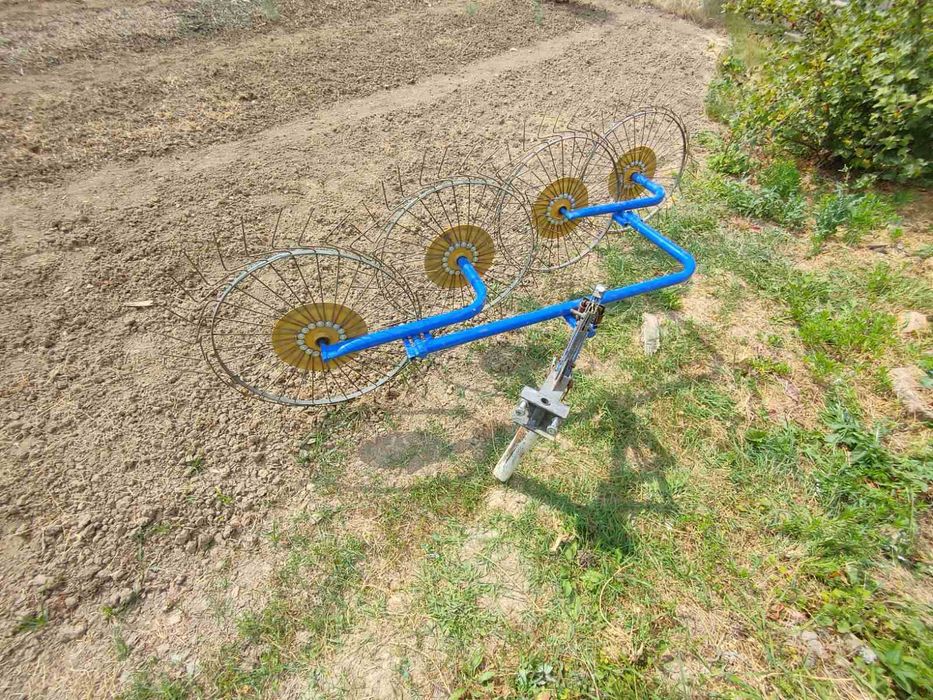 Продам граблі сонечко на мототрактор (кріплення одноточка)
