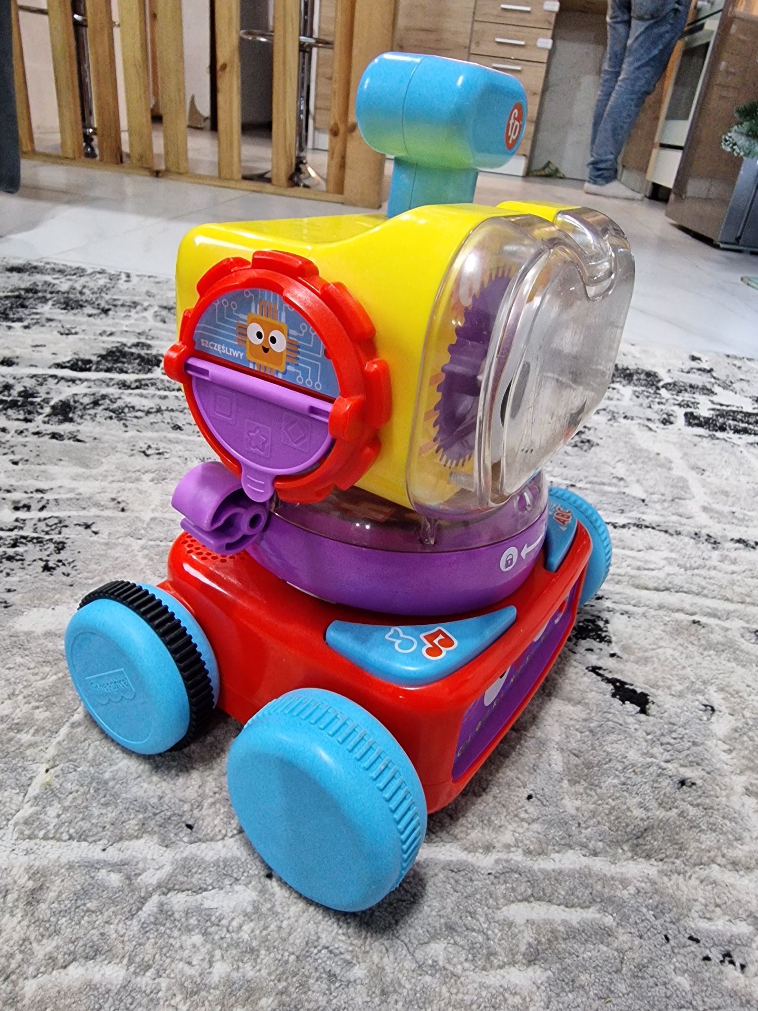 Jeżdżący robot fisher price