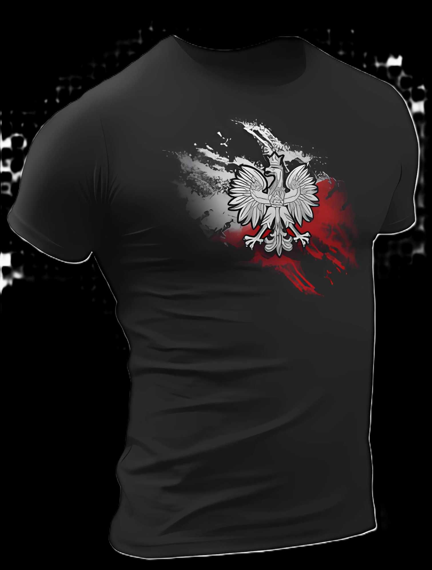 Koszulka Patriotyczna Godło - Orzeł Biały