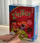 Англомовна настільна гра Zingo, розвиваюча гра для діток, англійською
