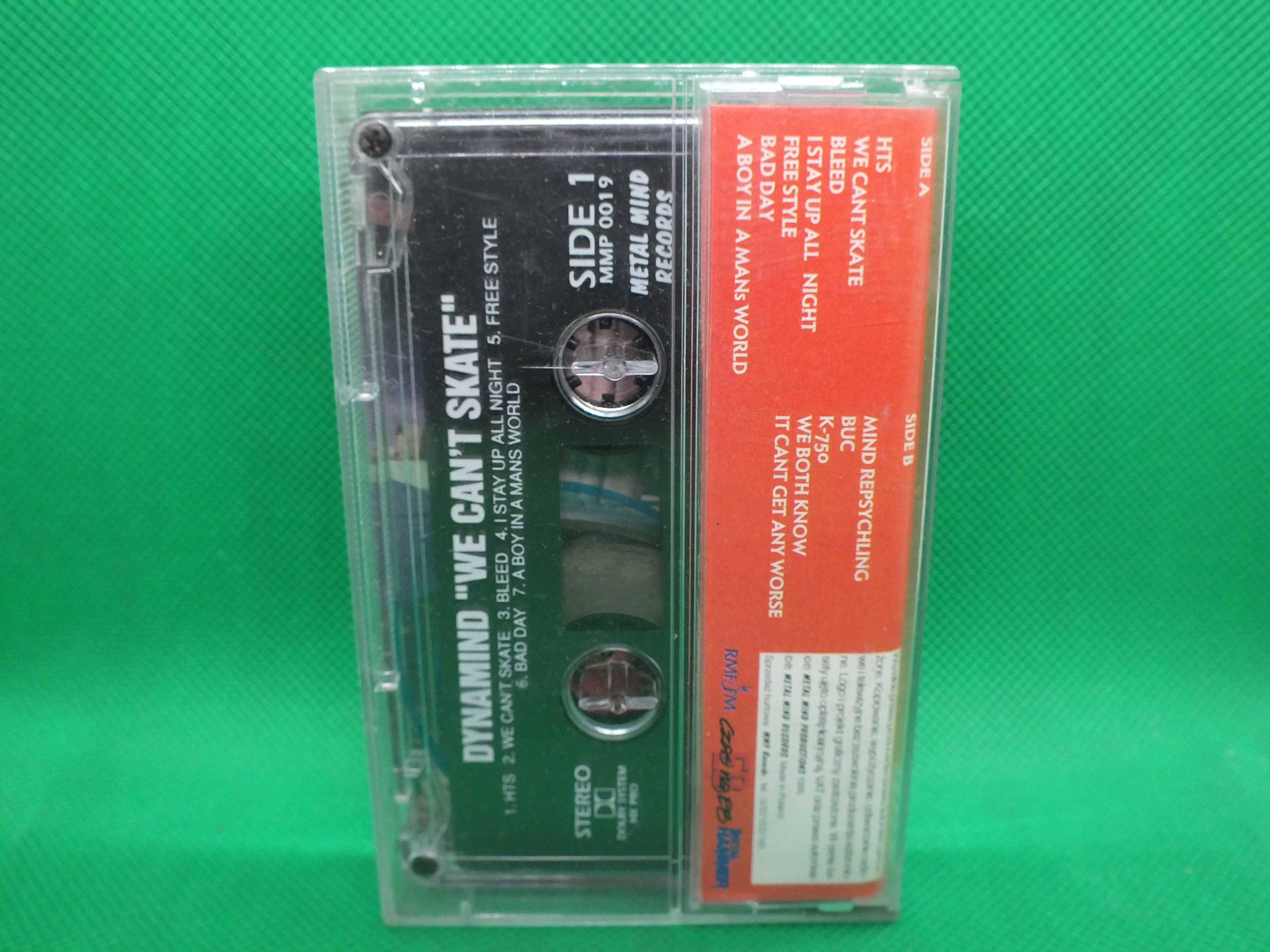DYNAMIND-We Can't Skate-kaseta. Metal Mind Productions 1995 Stan BDB