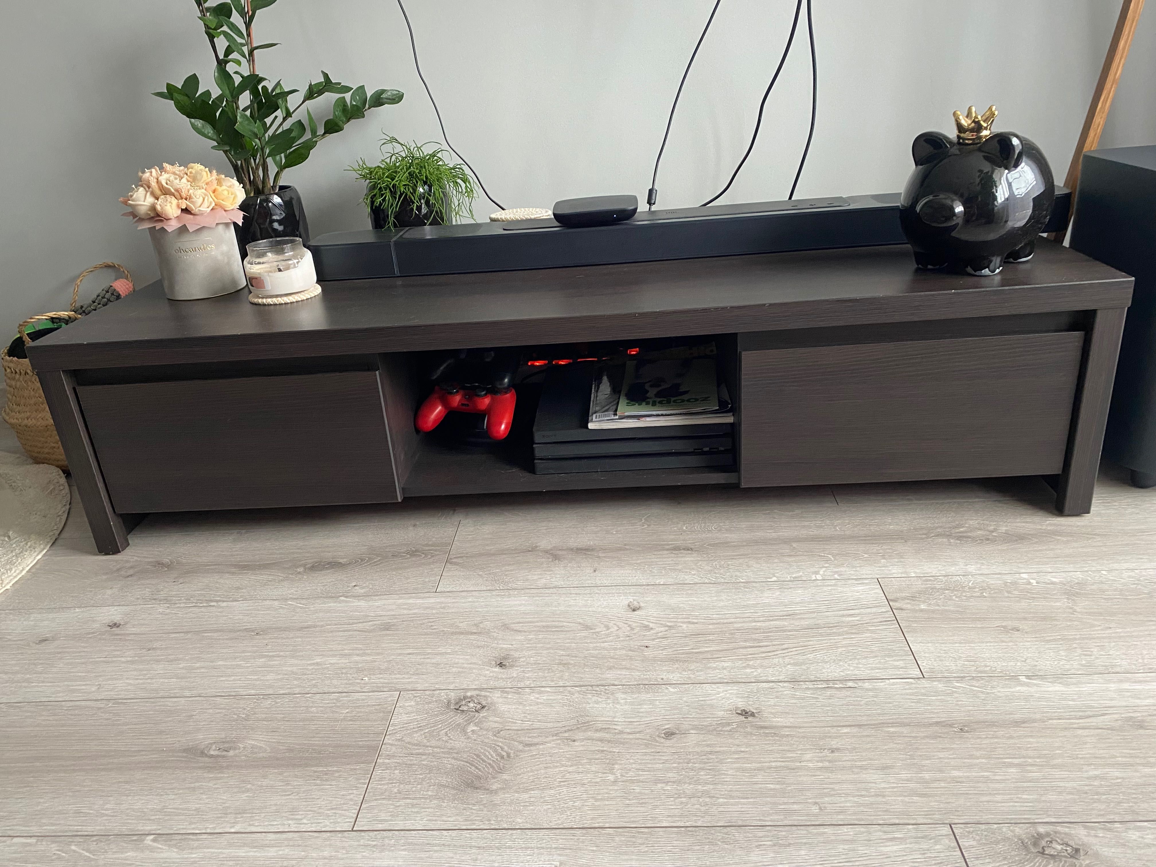 Szafka RTV Black Red White venge