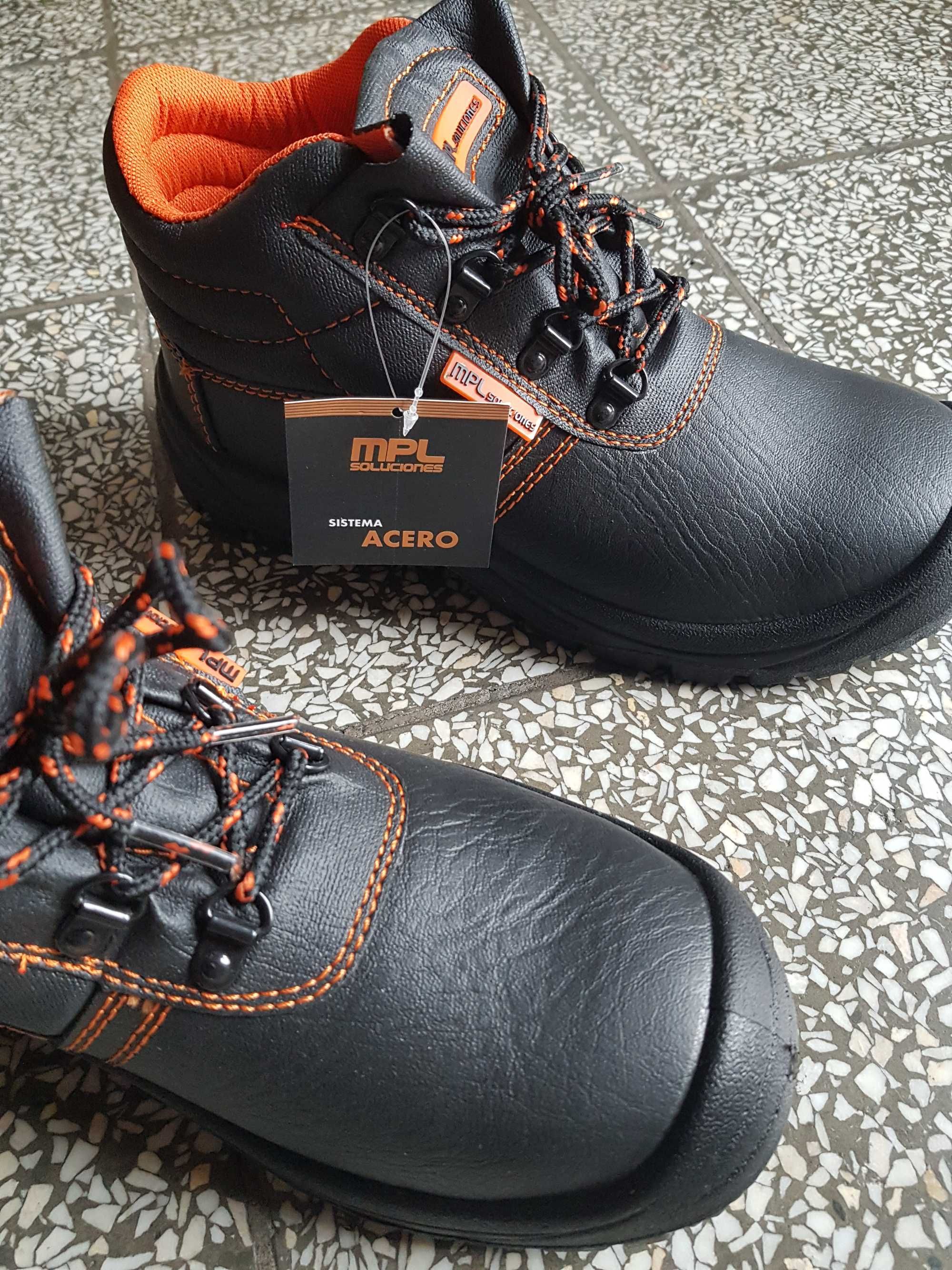 Buty robocze obuwie robocze z blacha nowe MPL SOLUCIONES rozmiar 39