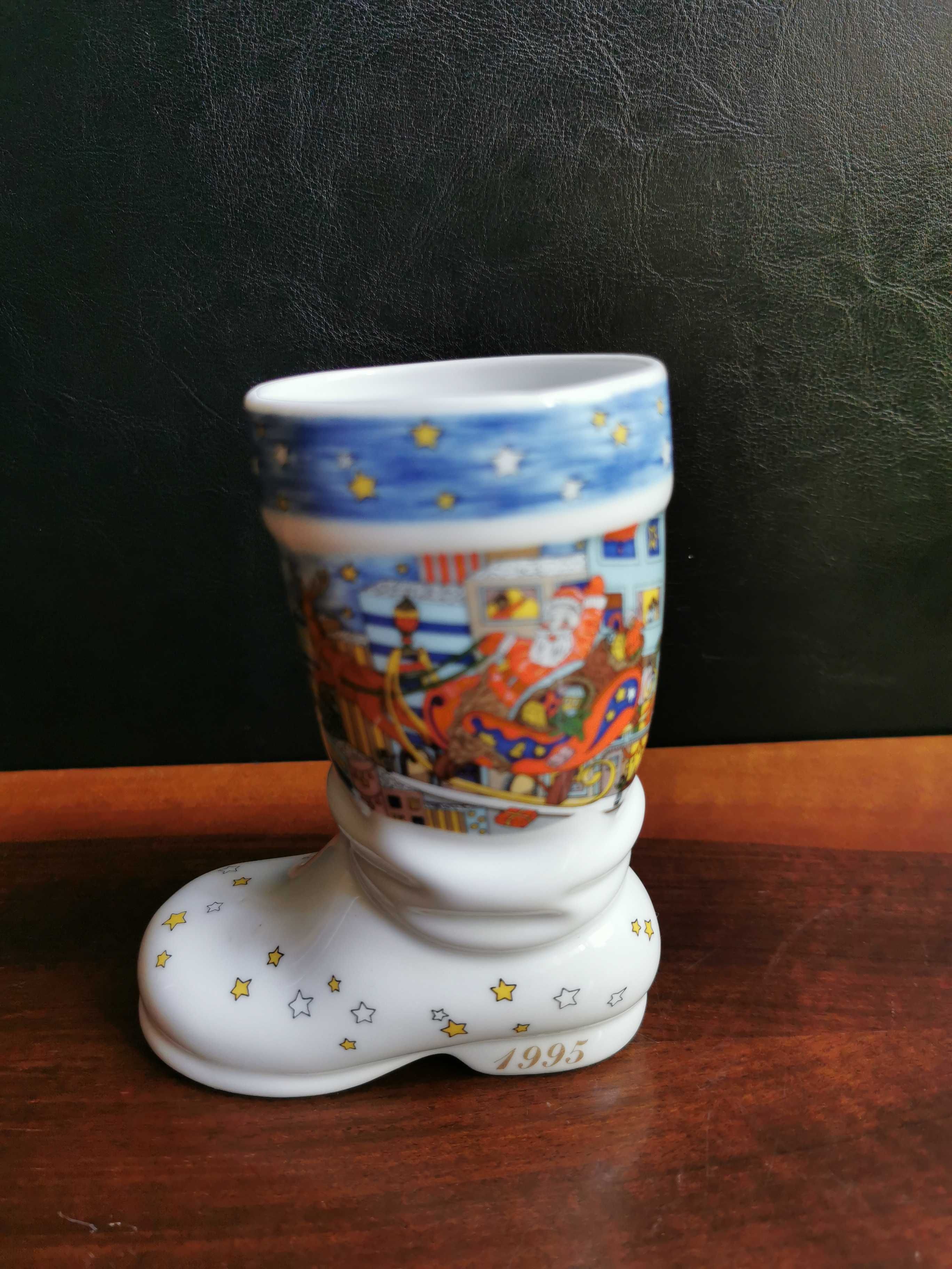 Stiefel Eschenbach St. Claus in New York Porcelana