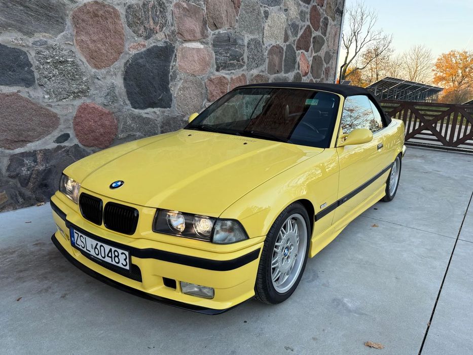 BMW M3 / E36 Cabrio / Dakar Yellow II / Automat / Po kompleksowej renowacji /