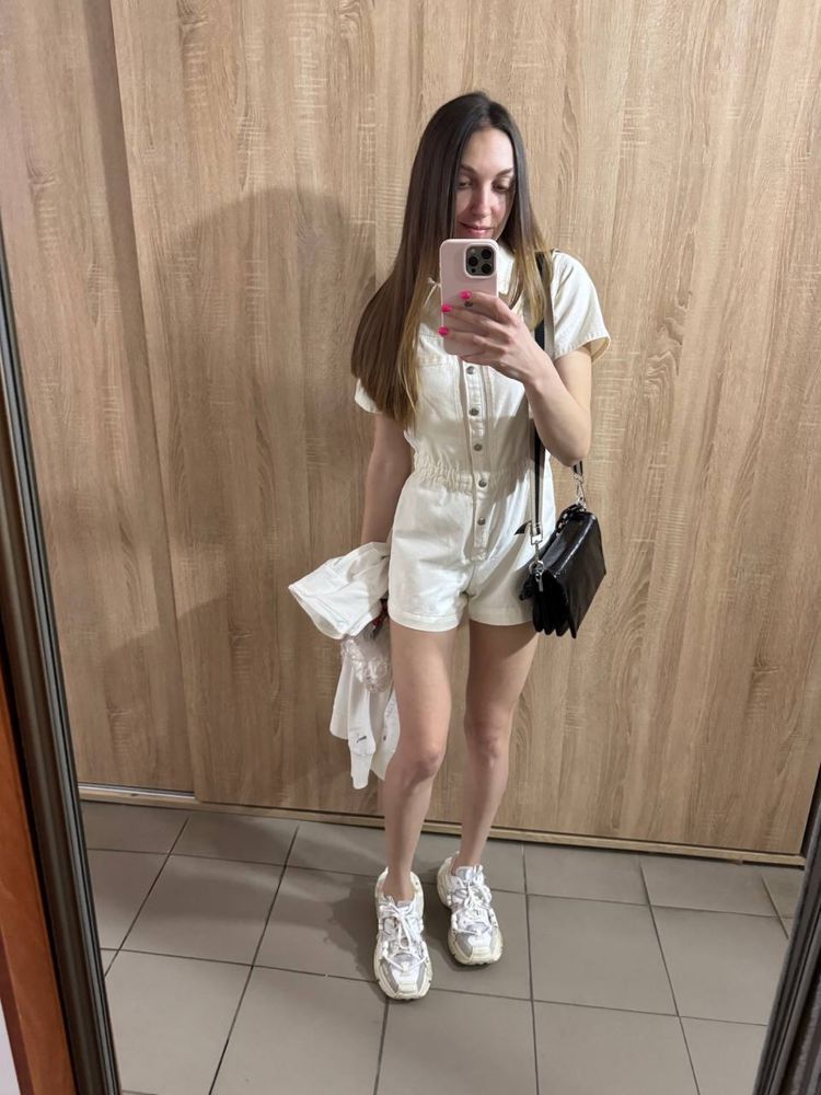 Комбінезон zara джинсовий