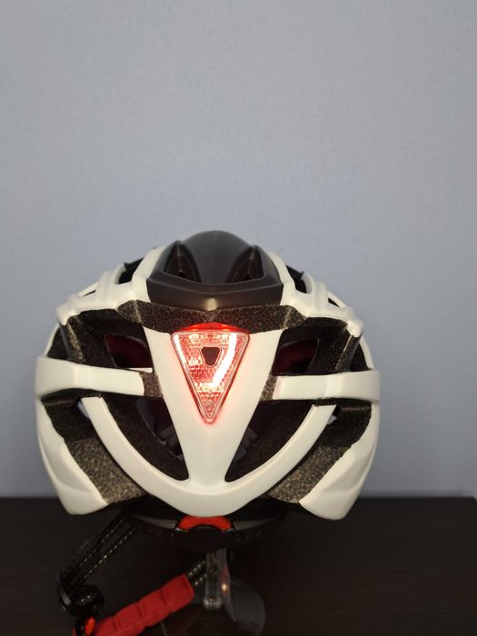 Kaski Kask rowerowy Shinmax r. 57-62 cm M/L ze zdejmowanymi goglami