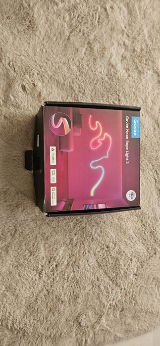 Govee H61D5 Neon Lights 2 5m Oświetlenie LED Matter Google Alexa