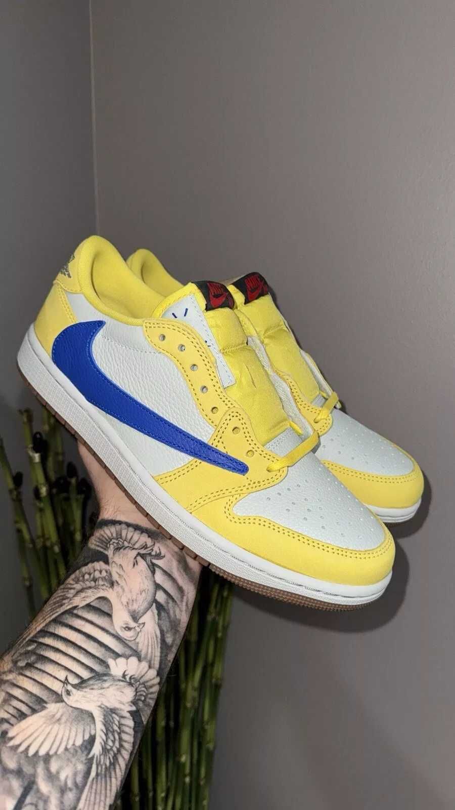 Travis Scott x Jordan Air Jordan 1 Low OG Canary Yellow R.40