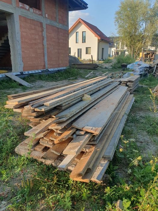 Kontrłata 6x4cm Kantówka, Krokwie, Deski Okapowe, Jętki. Pozostałości