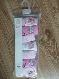 H&M 7szt majtek dziewczcych Barbie r.92