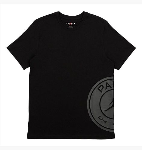 Футболка чоловіча Nike Jordan PSG SS Logo Tee 010 (DZ2917-010)