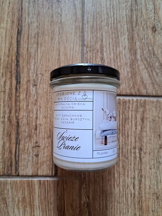 Świeca sojowa 180 ml. - różne zapachy