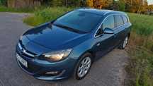 Opel Astra 2014 · 140KM · 1.4 Turbo Automat Exklusiv · Super stan · Bogata wersja