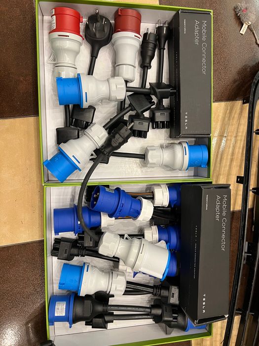 Перехідник хвіст адптер Tesla 32а силова вилка (shuko)