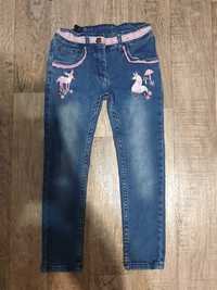 джинсы на девочку 110