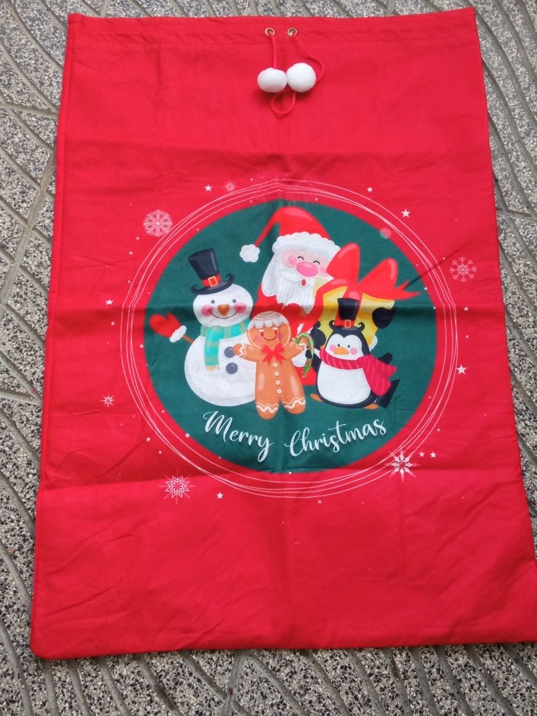 Grande saco de prendas - Pai Natal