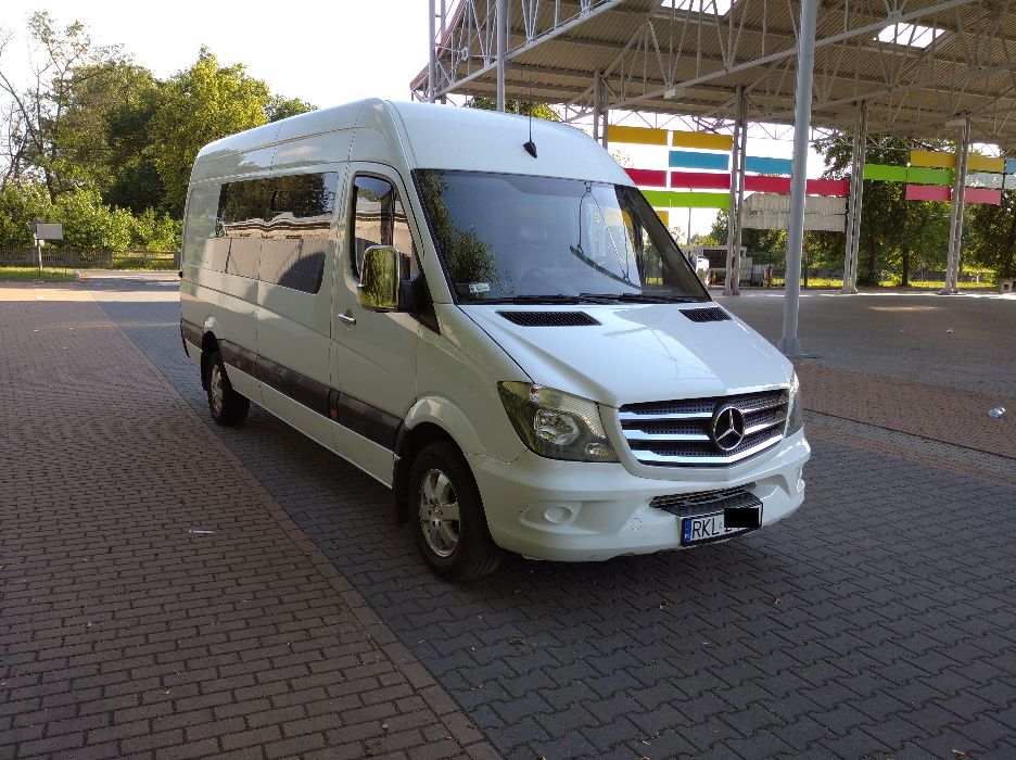 WYNAJEM Busa 8 osób Wypożyczenie Mercedes Sprinter 906 2.2 Euro5