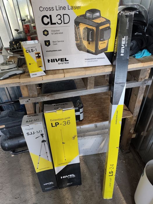 Wielozadaniowy Laser krzyżowy CL3D