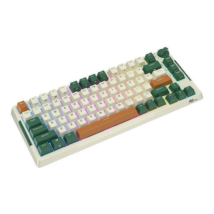 Switch Rgb, Rkh81 (Zielona) Klawiatura Mechaniczna Bezprzewodowa