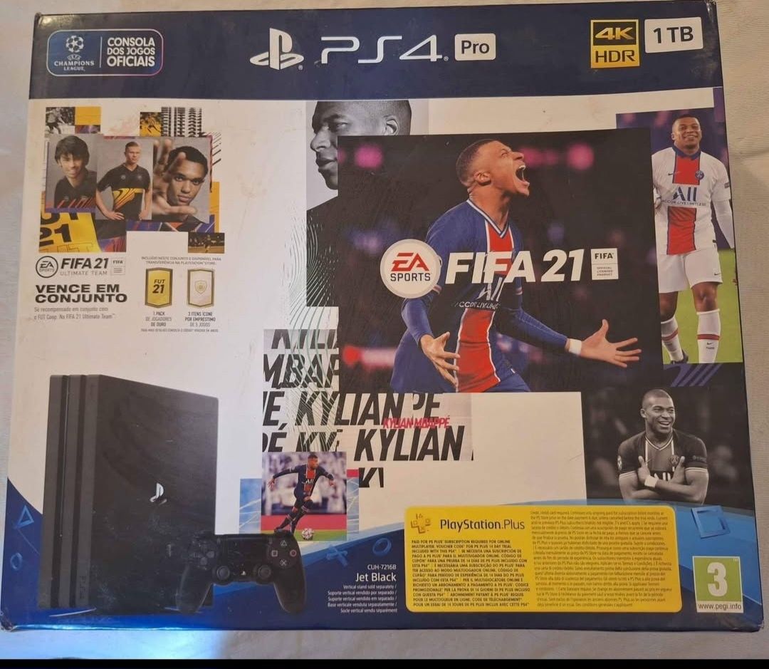 Ps4 Pro 1T como Nova