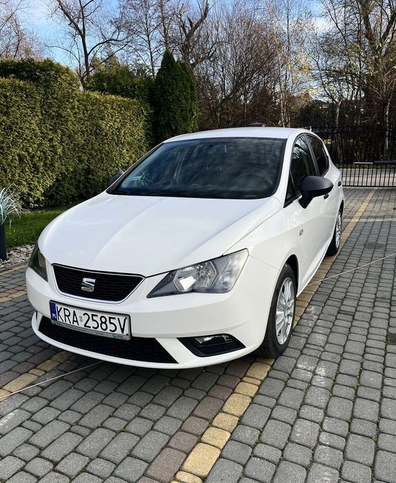 Seat Ibiza SEAT IBIZA 2016 rok 1.0 Benzyna + Fabryczny GAZ, BIAŁY