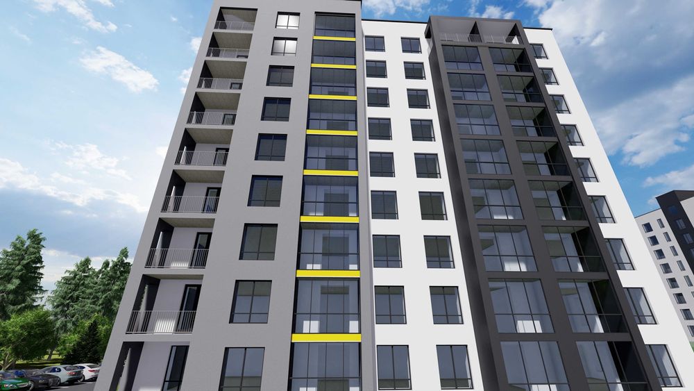 Продаж 3-кімнатної квартири в новобудові від забудовника, район Бам