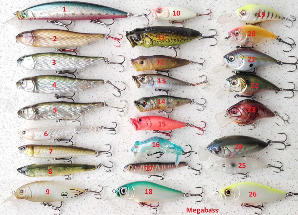 Воблеры Megabass DEPS Daiwa