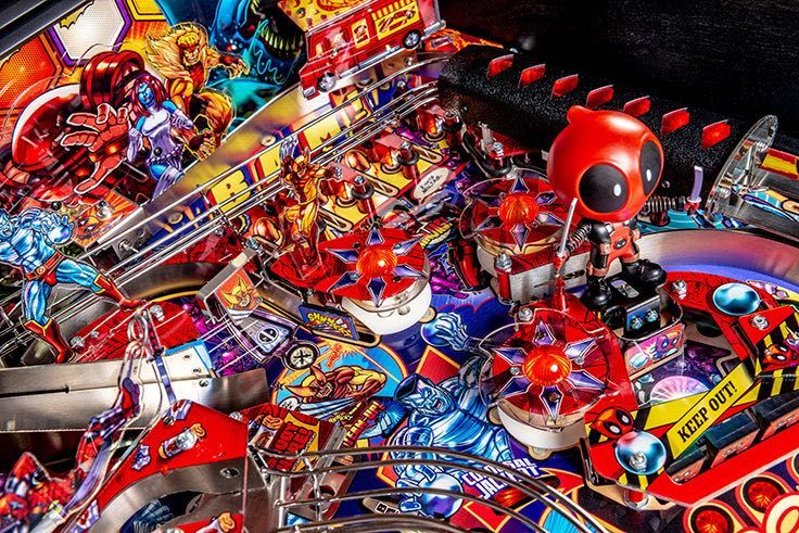 Flipper Fliper Pinball DEADPOOL Stern PRO - NOWY