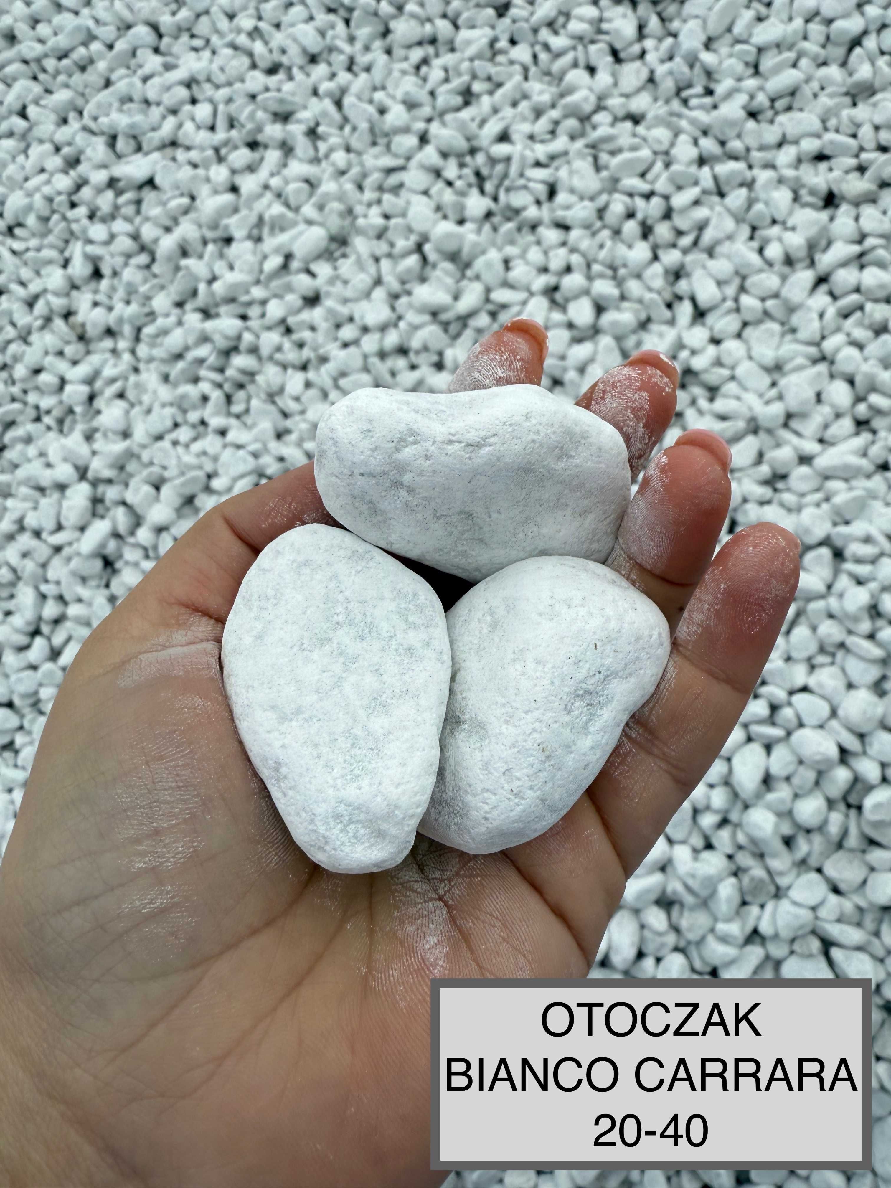 Otoczak Bianco Carrara Frakcja 20-40