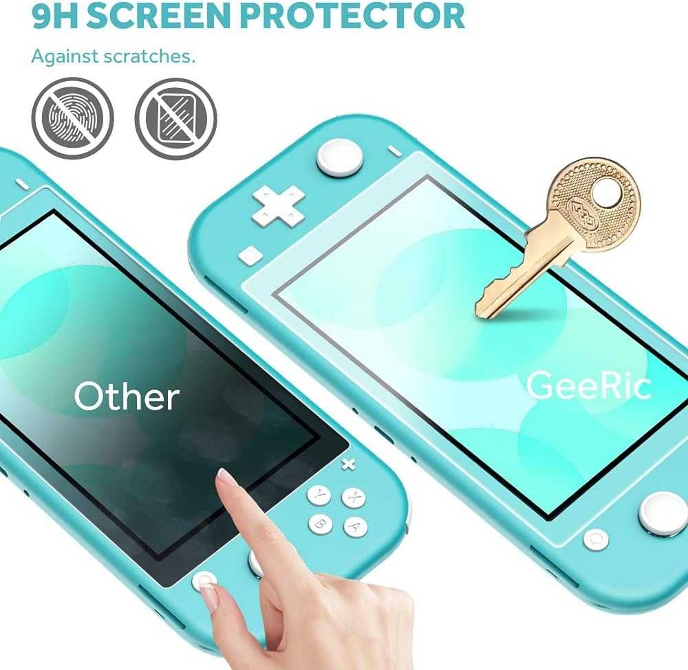 GeeRic Etui z akcesoriami do Switch Lite, torba do przenoszenia