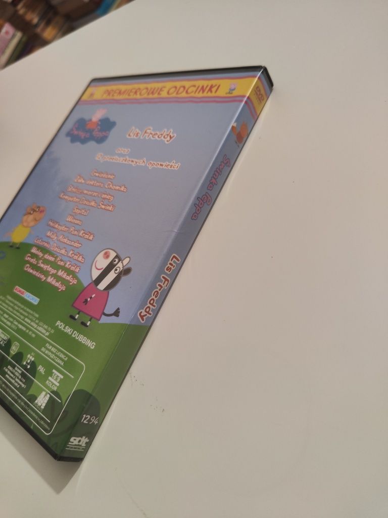 Świnka Peppa Lis Freddy - płyta DVD