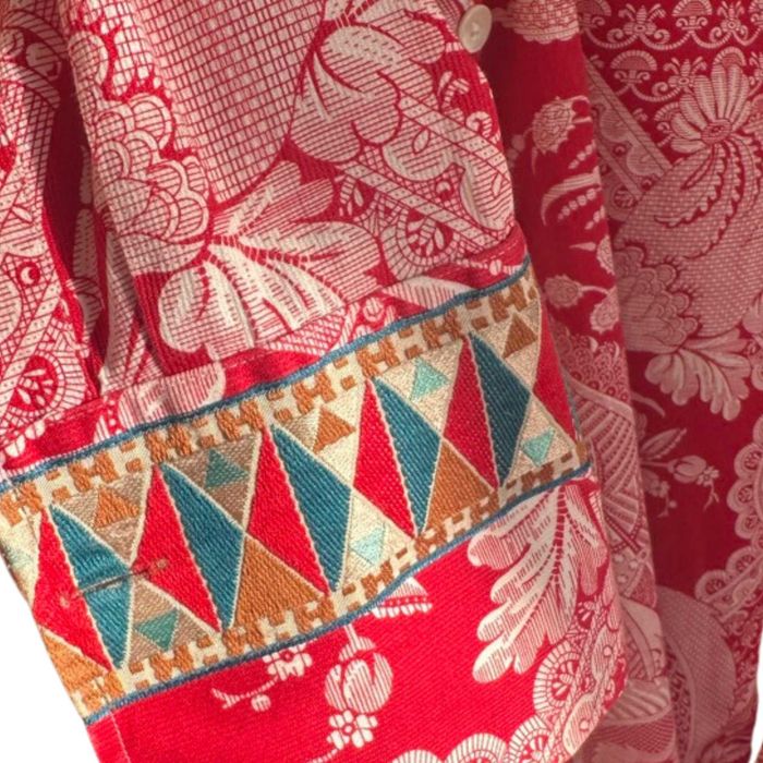 Liz Logie New York French Flip Cuff Blouse Top Shirt Size 12