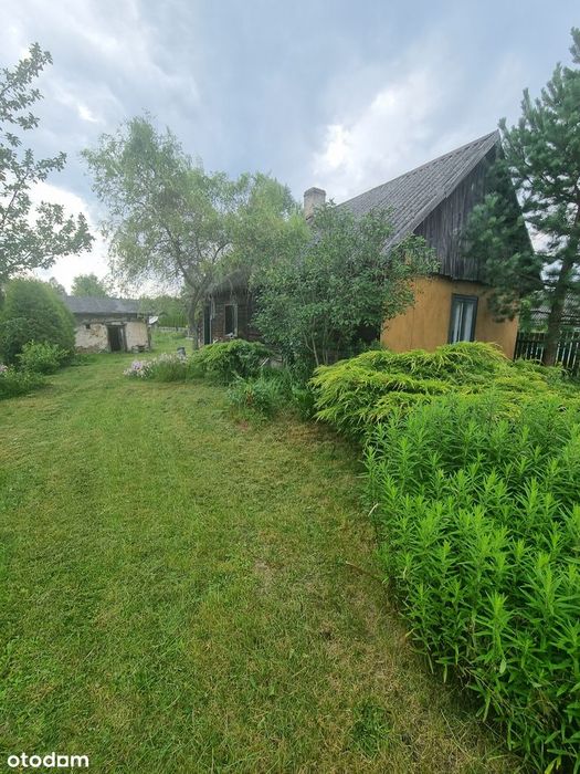 Do sprzedania Dom 50 m2 na działce 2600 m2  z dostępem do rzeki