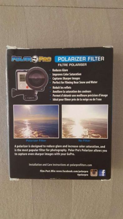 vendo filtro polar pro para gopro