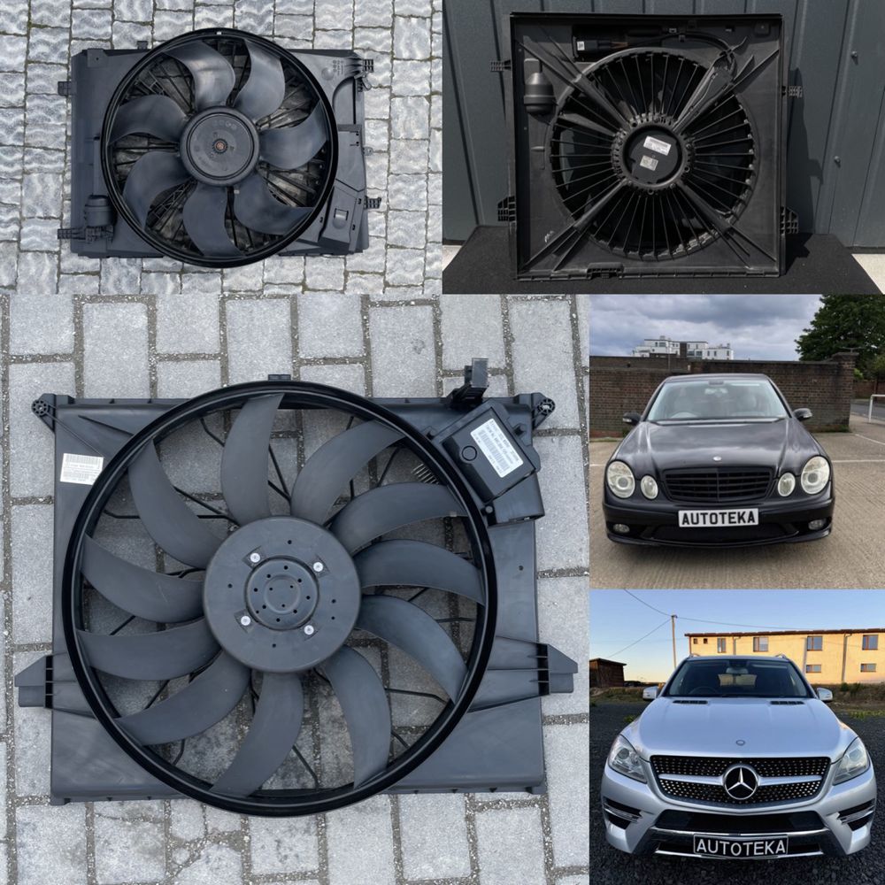Основний Вентилятор Мерседес W211 W212 W213 W166 W221 АвтоРазборка