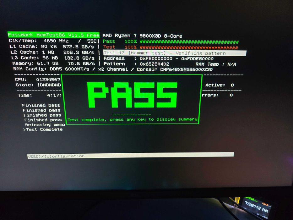 Corsair Dominator Titanium 64GB DDR5 6000MHz