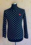 Longsleeve Play comme des Garcons Roz. S