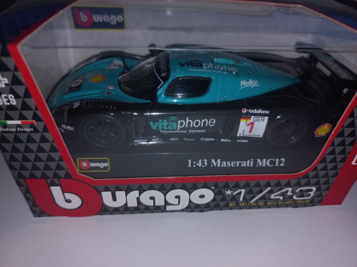 Bburago Maserati MC 12,seria  Race, 1:43