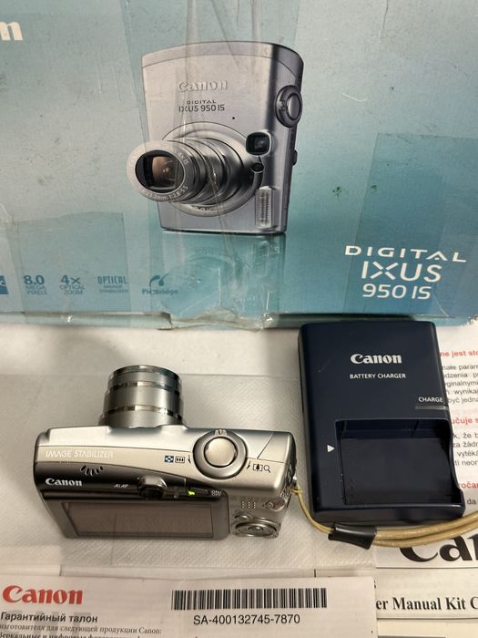 Canon ixus 950 is