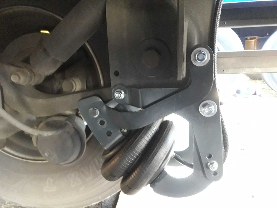 Podnoszenie podnoszenia osi oś Kogel mechanizm naczepa Kögel
